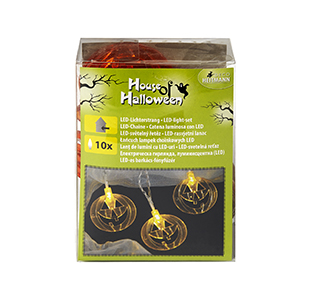 LED K�rbis-Lichterstrang