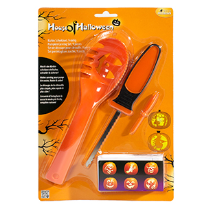 K�rbis-Schnitzset, 9-tlg.